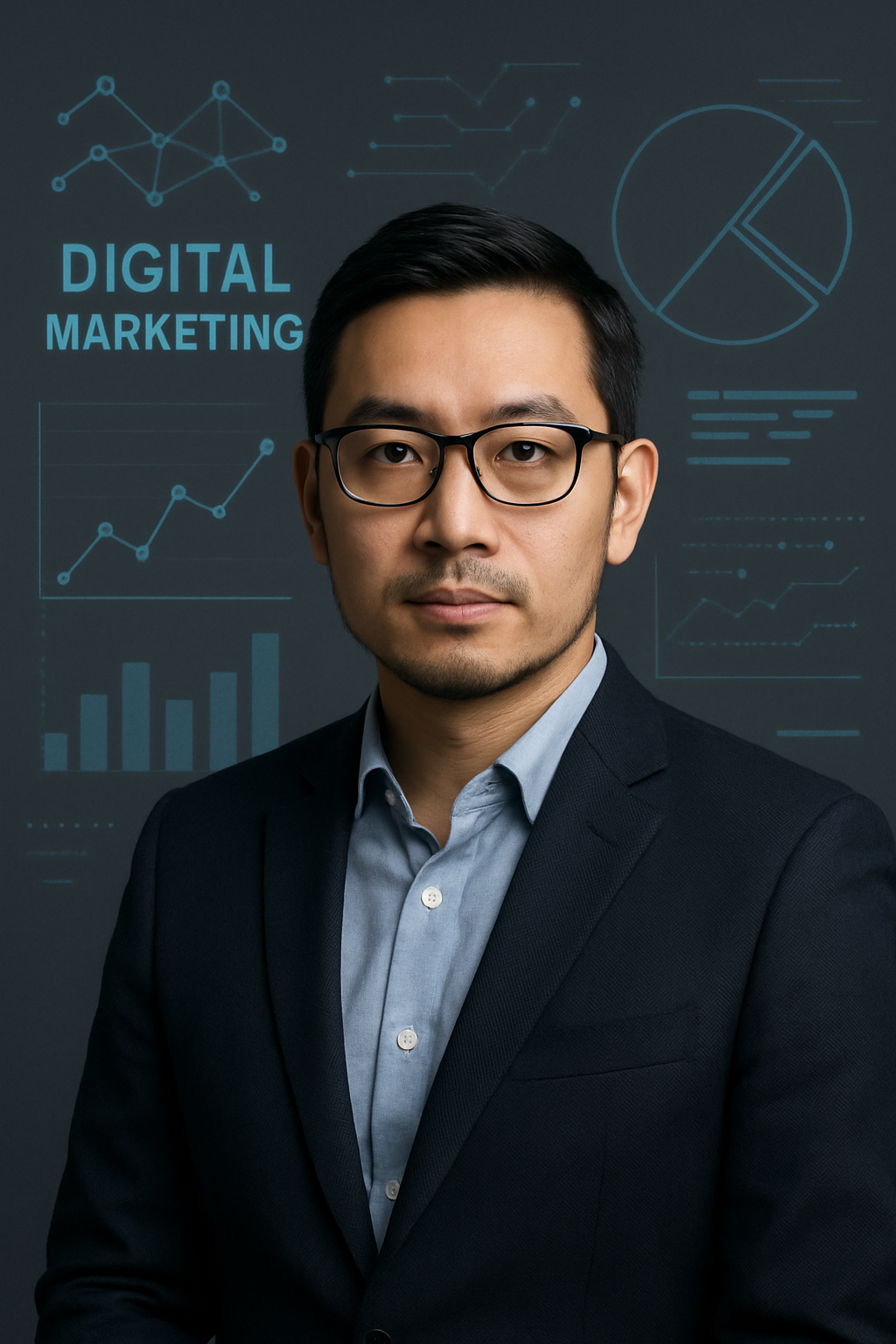 数字化营销专家肖像